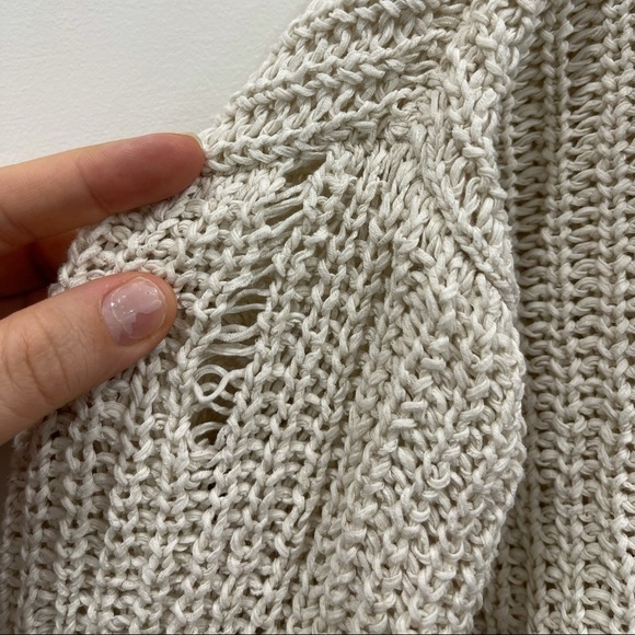 Eileen Fisher Long Sleeve V-Neck Organic Tape-Yarn Sweater Large - Picture 12 of 13